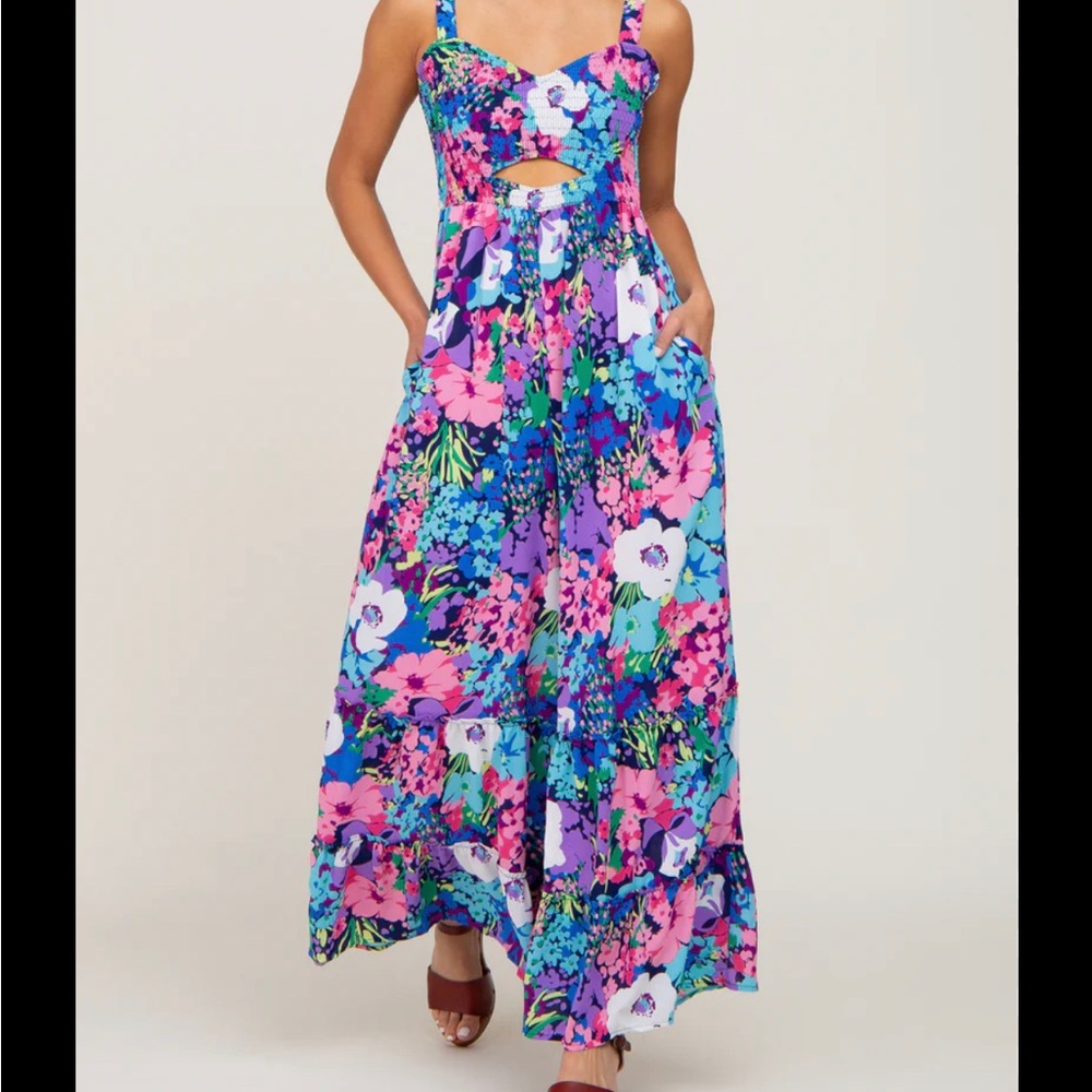 Floral Multicolor Jumpsuit